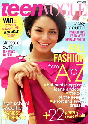 Vanessa Hudgens, Teen Vogue Magazine Vanessa Hudgens, Teen Vogue Magazine